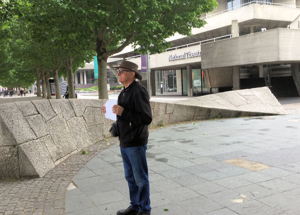 Mac at National Theatre photograph